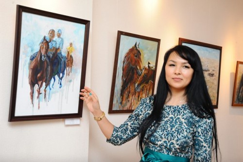 Қостанайда Мейрамгүл Ордашеваның жеке көрмесі ашылды