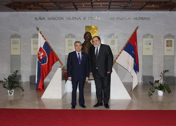 Депутат Мажилиса Парламента РК К. Султанов посетил с визитом Словакию