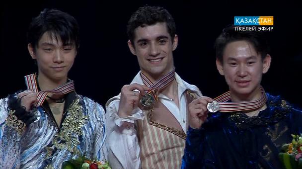 Денис Тен выиграл «бронзу» чемпионата мира в Шанхае (ВИДЕО)