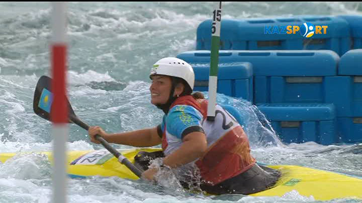 Екатерина Смирнова ескекті слалом турнирінің жартылай финалына өте алмады (ВИДЕО)