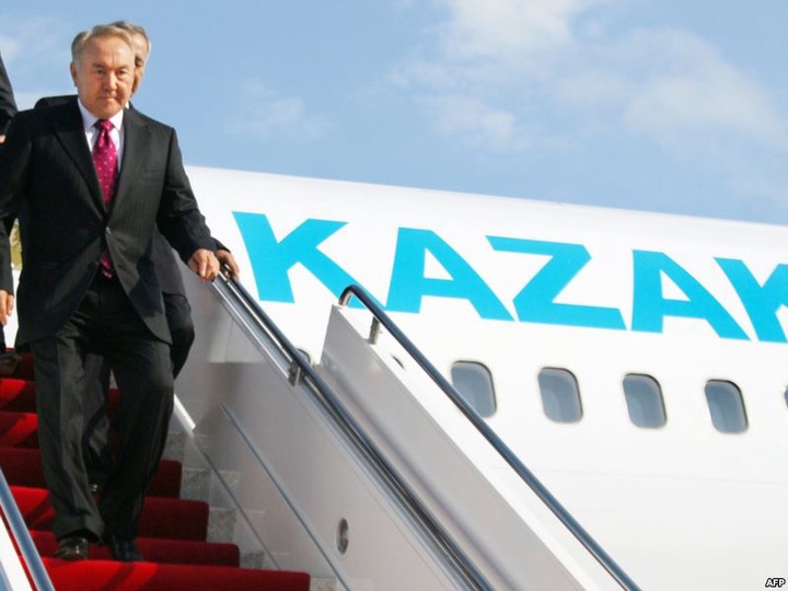 Н.Назарбаев Жеңістің 70 жылдығына арналған әскери парадқа қатысу үшін Мәскеуге барды