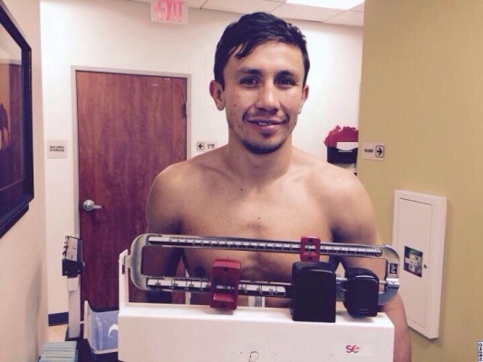 Состоялось взвешивание боя Головкин - Монро