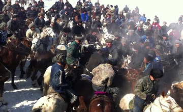 Сарыағаштағы көкпар Гиннестің рекордтар кітабына енбек