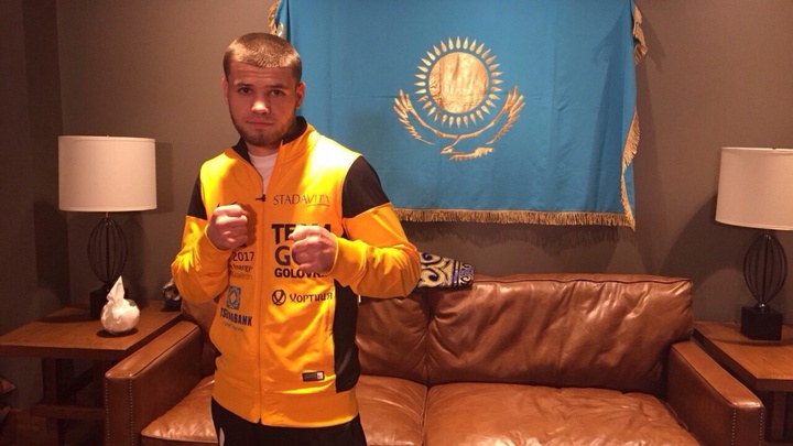 Руслан Мәдиев қарсыласын екінші раундта нокаутпен жеңді (ВИДЕО)