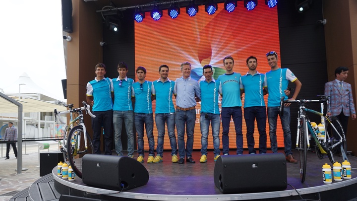 «Astana Pro Team» велокомандасы «EXPO-2015» көрмесіне барды