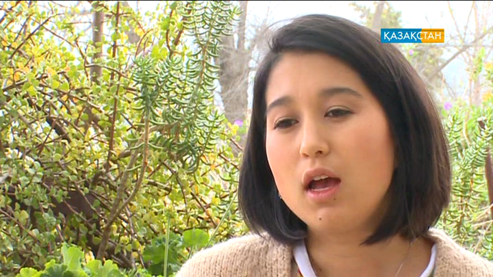 Есейгенде шетелге аттанған балалар