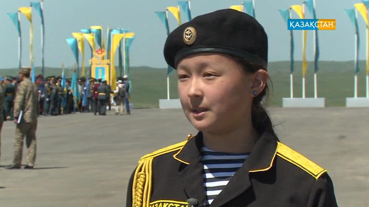 «Ақсауыт» хабары «Айбын» әскери-патриоттық жастар жиыны туралы әңгімелейді