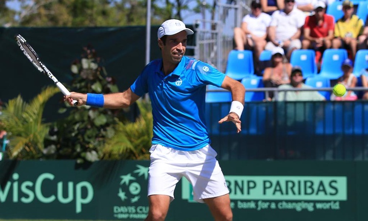 Дэвис Кубогы. Михаил Кукушкин Қазақстан құрамасына алғашқы жеңіс әкелді