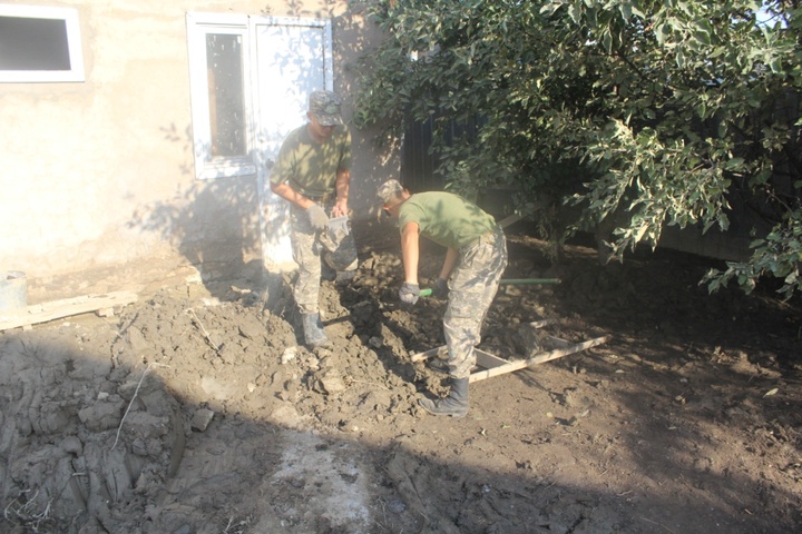 Алматыда селдің салдарын жою жұмыстары кезінде құлау қаупі бар 119 ағаш кесілді