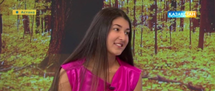 «Главная сцена-2015» халықаралық байқауының қатысушысы Сангина Шәріпова   - «Таңшолпанда» қонақта (ВИДЕО)