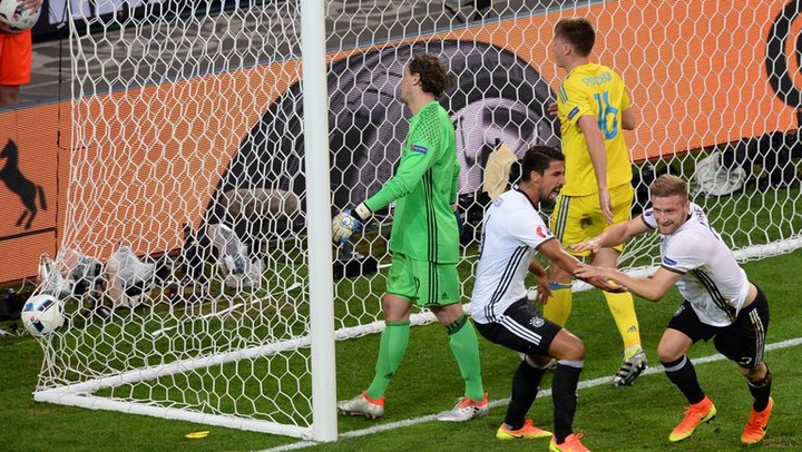 Еуро–2016. Германия құрамасы Украинаны жеңді