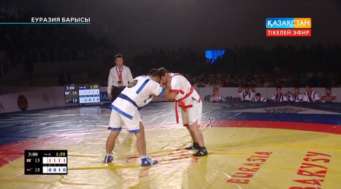 «Еуразия Барысы-2015». Грузия палуандары Моңғолия құрамасын 4:3 есебімен жеңді (ВИДЕО)