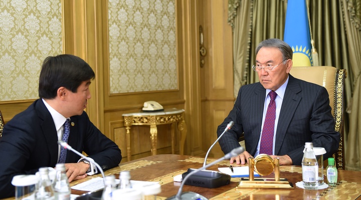 Президент Алматы қаласының әкімі Бауыржан Байбекті қабылдады 