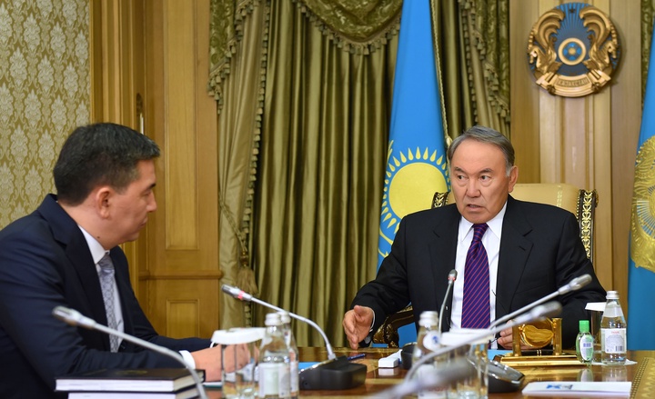 Н.Назарбаев Білім және ғылым министрі Аслан Сәрінжіповті қабылдады 