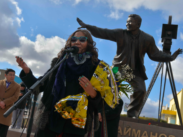 Баянауыл ауданында Шәкен Аймановтың ескерткіші ашылды