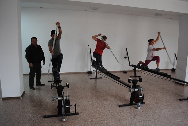 Оңтүстік Қазақстанда байдарка және каноэда есуден оқу жаттығу базасының спорт ғимараты ашылды