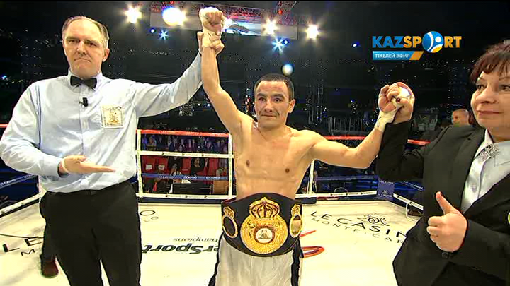 Қазақстандық кәсіпқой боксшы Жанат Жақиянов WBA (Interim) тұжырымы бойынша Әлем чемпионы атағын иеленді (ВИДЕО)