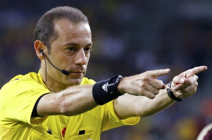 Финал Кубка Казахстана по футболу обслужит Джюнейт Чакыр