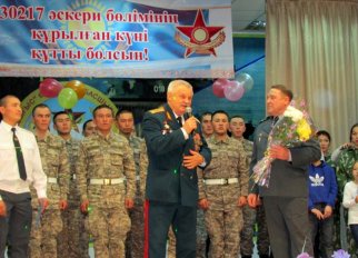 «Шығыс» өңірлік қолбасшылығында әскери бөлімнің құрылу күнін атап өтті