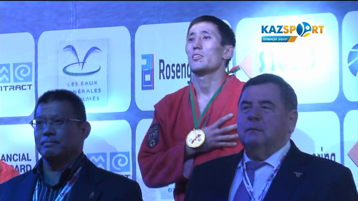 Қазақстандық Алмас Сүлейменов әскери самбодан Әлем чемпионы атанды (ВИДЕО)