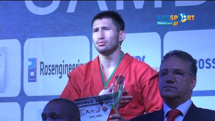 Қазақстандық Арман Оспанов әскери самбодан үш дүркін Әлем чемпионы атанды (ВИДЕО)