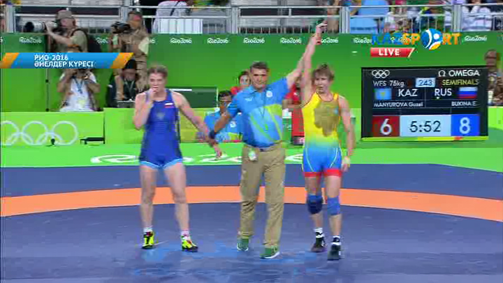 Гюзель  Манюрова  финалда