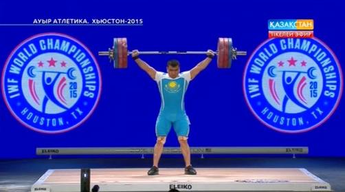 Ауыр атлетика. Әлем чемпионатында Алмас Өтешев - күміс, Жасұлан Қыдырбаев қола медаль иеленді