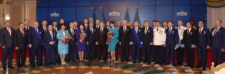 Ақордада Мемлекеттік наградаларды тапсыру рәсімі өтті