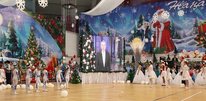 Қазақстанда Президенттік Жаңа жыл шыршасы өтті