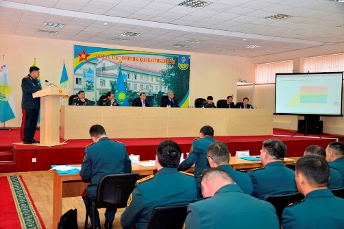 ҚР Қорғаныс министрі көшпелі алқа мәжілісін өткізді