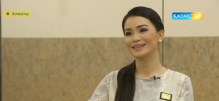 Айгерим Калаубаева поделилась секретами красоты в программе «Таңшолпан» 
