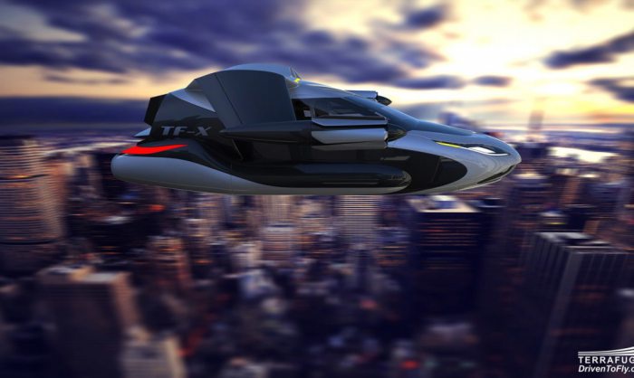 2018 жылы ұшатын автокөлік шықпақ