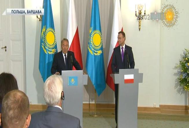 Елбасы Польшаға ресми сапармен барды                                  