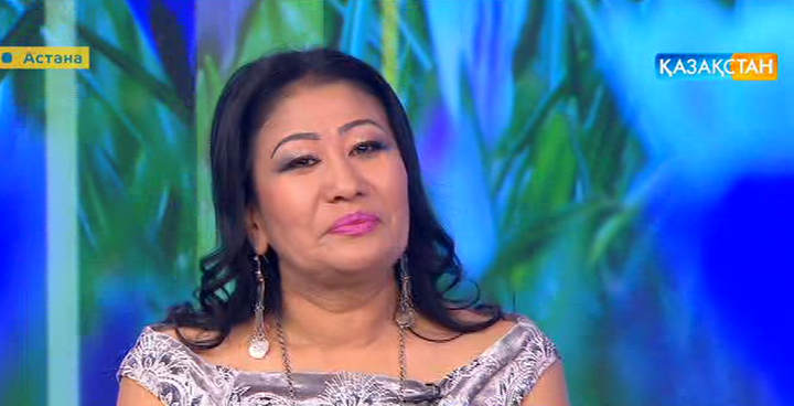 Жамбыл облыстық филармониясының әншісі Оңал Азаматова - «Таңшолпанда» қонақта