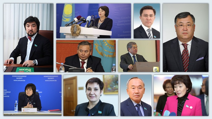 Список депутатов Мажилиса Парламента РК VІ созыва от партии «Нур Отан»