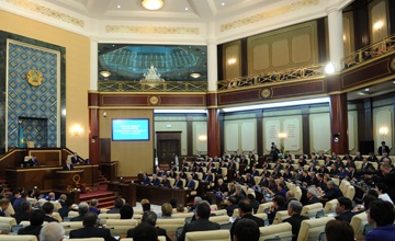 Н.Назарбаев: Қазақстан биылғы жылдың 1 қаңтарынан бері жаңа құқықтық институттық ортада өмір сүріп жатыр