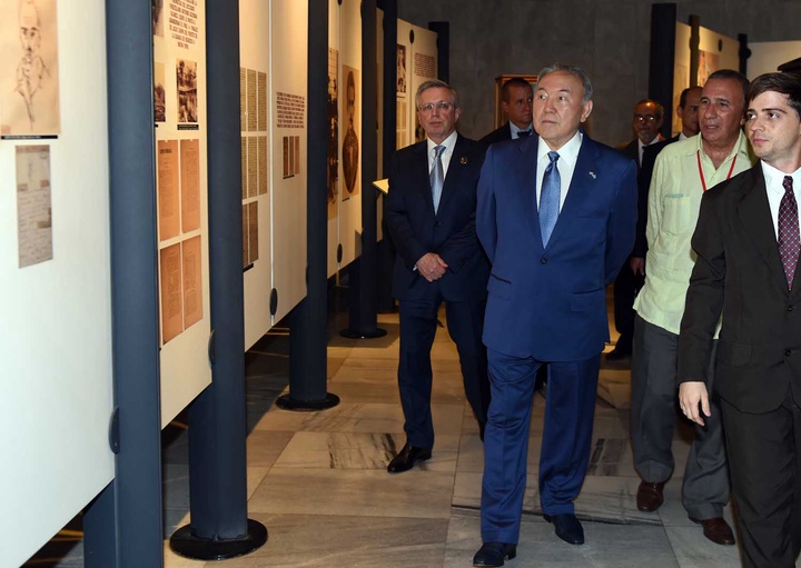 Елбасы Кубаның ұлттық қаһарманы Хосе Мартиді еске алу рәсіміне қатысты