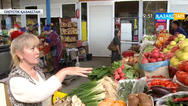 Оңтүстік Қазақстан облысында қияр бағасы бірден екі есеге арзандады