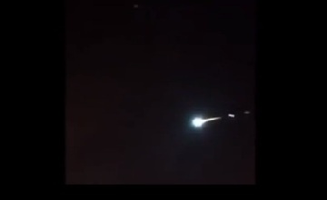 Сауд Арабиясына метеорит құлады (ВИДЕО)