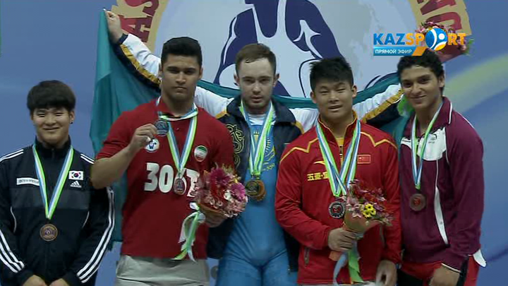 Денис Уланов ауыр атлетикадан Азия чемпионы атанды (ВИДЕО)
