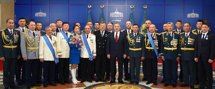 Елбасы мемлекеттік наградалар тапсыру рәсіміне қатысты