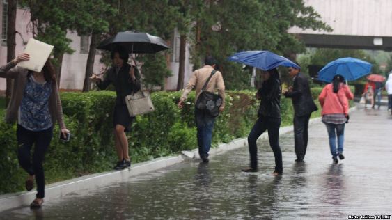 Алматыда мамыр айының 29-30 күндері нөсер жауын жауады - Қазгидромет