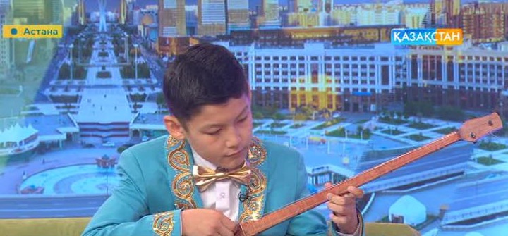 «Таңшолпан таңдайды!» байқауының кезекті қатысушысы 9 жастағы Бекнұр Әбдіжали (ВИДЕО)