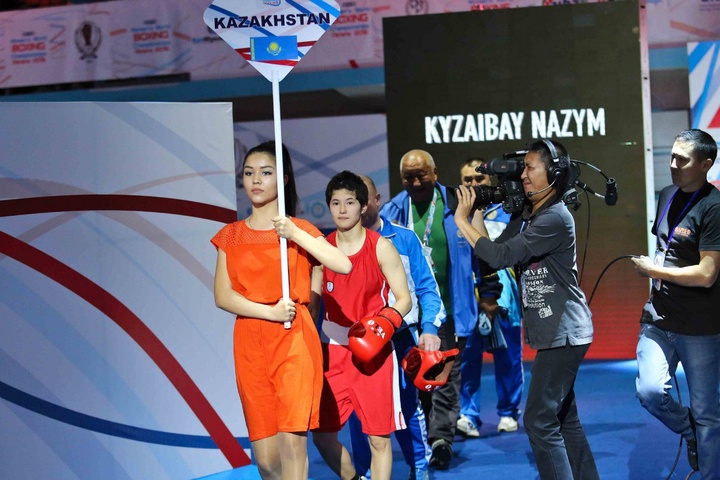 Назым Қызайбай бокстан қыздар арасындағы Әлем чемпионатының финалына шықты (ВИДЕО)