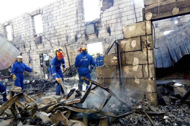 Украинада қарттар үйі өртеніп,  17 адам қаза тапты