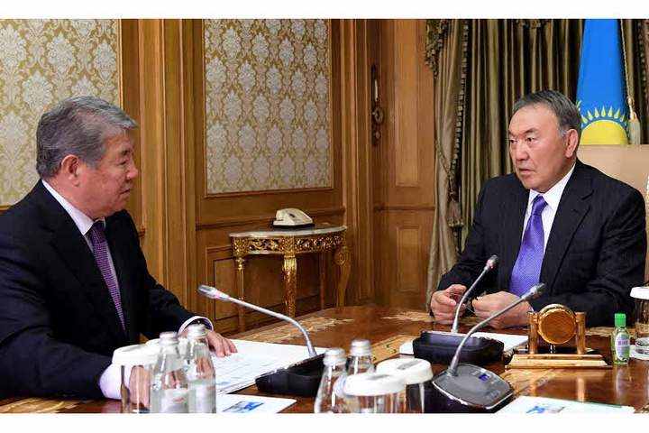 Елбасы «Астана ЭКСПО-2017» ҰК» АҚ басқармасының төрағасы Ахметжан Есімовті қабылдады