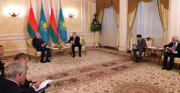 Мемлекет басшысы Беларусь Республикасының Президенті Александр Лукашенкомен кездесті (ВИДЕО)