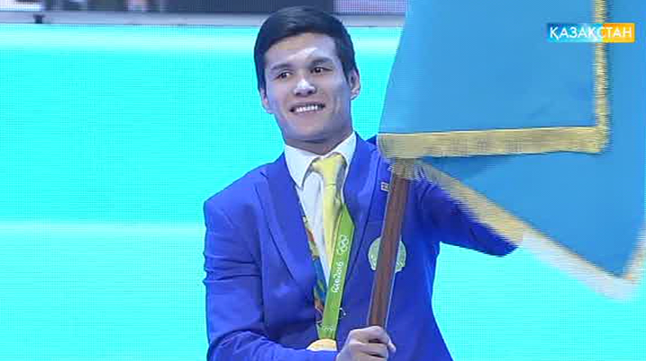  Олимпиада жеңімпаздарына көрсетілген құрмет пен салтанатты шеру (БЕЙНЕБАЯН)