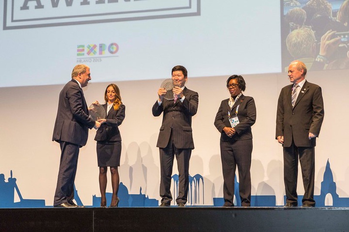 Казахстанский павильон на ЭКСПО-2015 вошел в тройку лидеров в номинации «Лучшее раскрытие темы и контента»