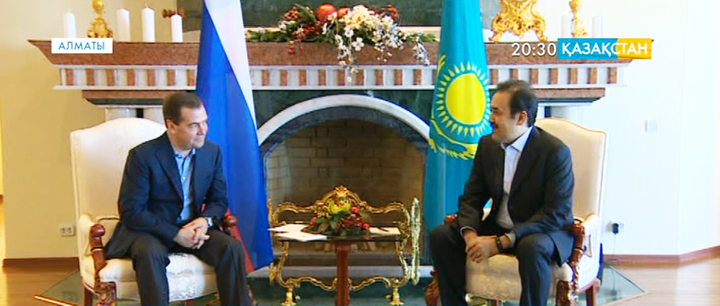 Қазақстан мен Ресейдің Үкімет басшылары кездесті